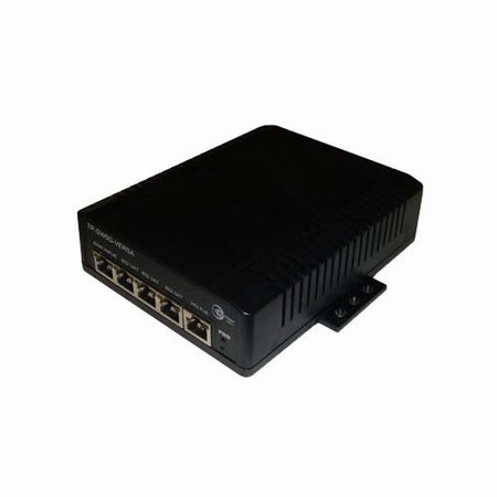 TYCON SYSTEMS 5 Port Gigabit Versatile Output PoE Switch, 1 (90W) bt, 3 (30W) at, 1 (12W) 24V PoE TP-SW5G-VERSABT
